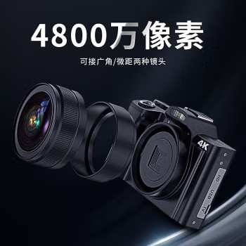  DC201 数码照相机单反卡片相机微单小型傻瓜入门级学生家用高清 32G专业套装